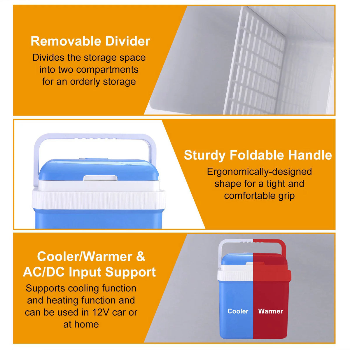 24L Portable Car Cooler 12V Refrigerator I560