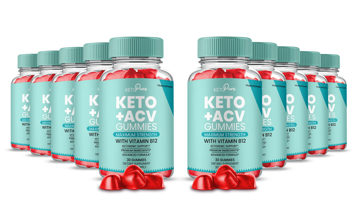Keto Pure ACV Gummies 10 Pack B409551