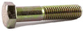 1/4-28 x 5 Grade 8 Hex Cap Screw Yellow Zinc Plated T6028