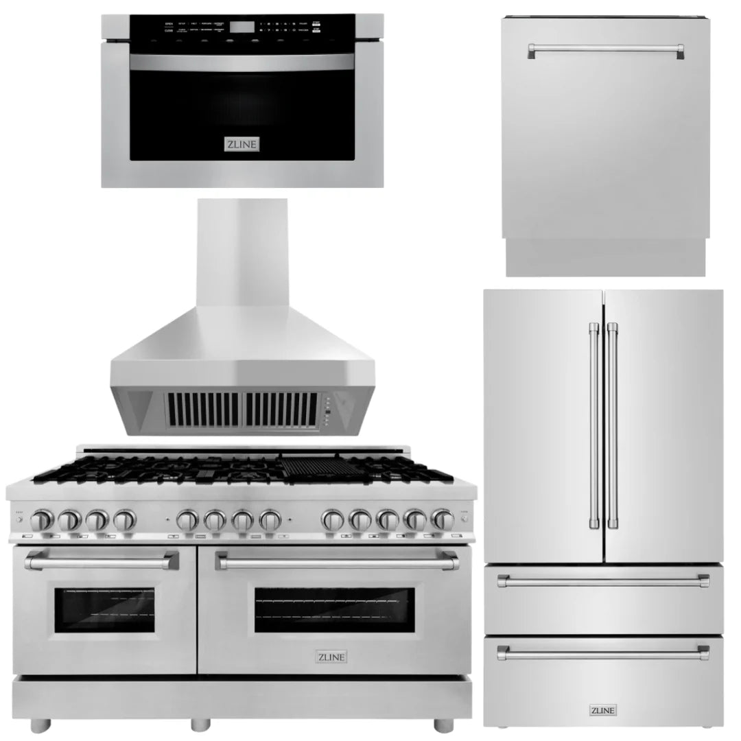 5-Piece Stainless Steel Appliance Bundle P21958