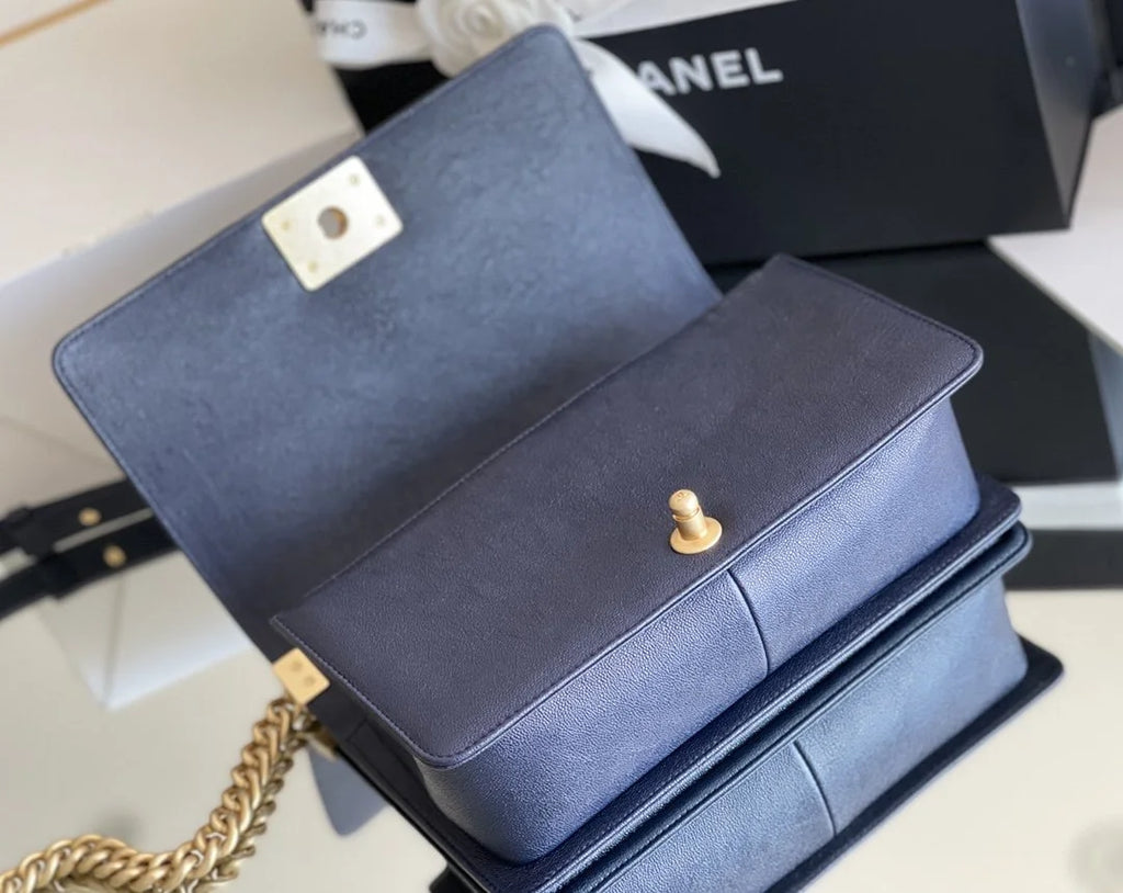 Dark Blue Handbag T7255