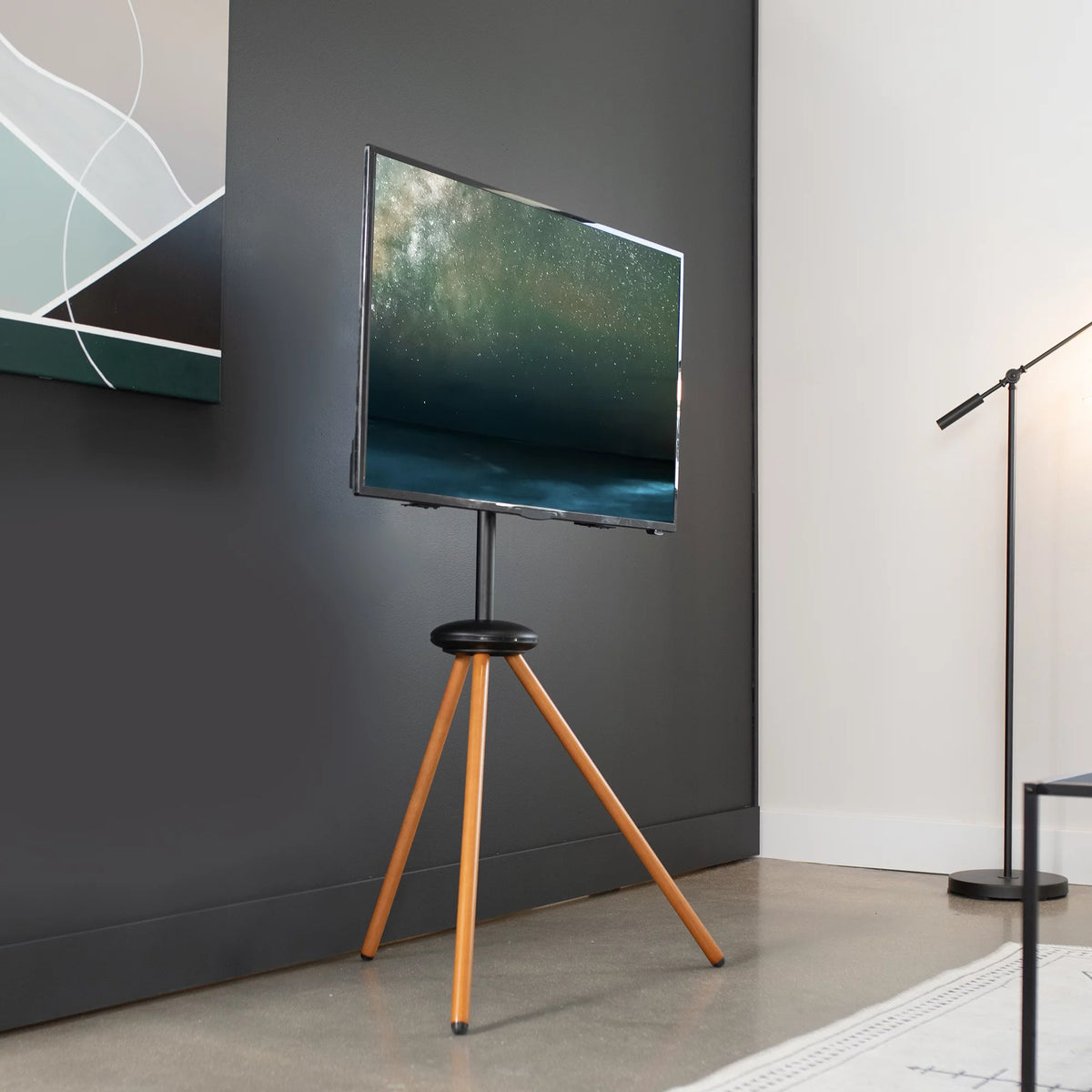 Foldable 43 to 65 inch TV Floor Stand Z8064