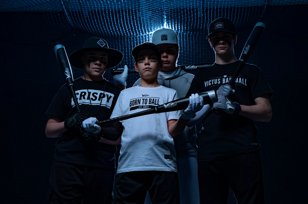 Two Piece Hybrid USSSA Baseball Bat -8 28"/20oz Black/Silver H87523