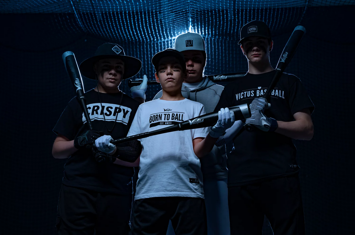 Two Piece Hybrid USSSA Baseball Bat -8 28"/20oz Black/Silver H87523