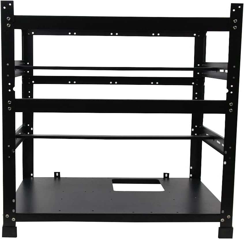 3 Layers Open Mining Frame for 12 GPU Server Rack S72057