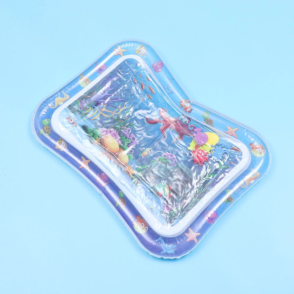 Inflatable Crawling Cushion Water Play Mat (Blue) J847