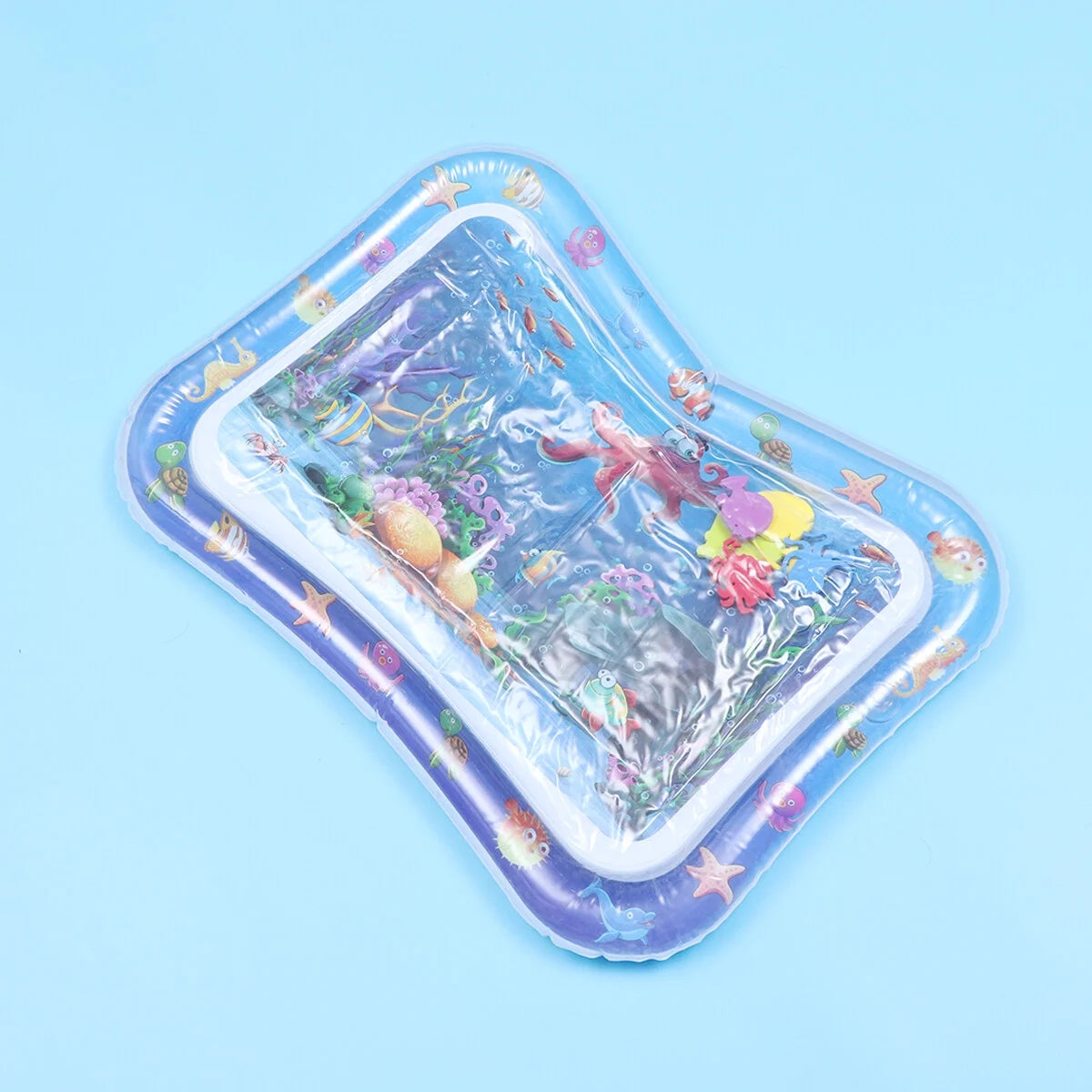 Inflatable Crawling Cushion Water Play Mat (Blue) J847
