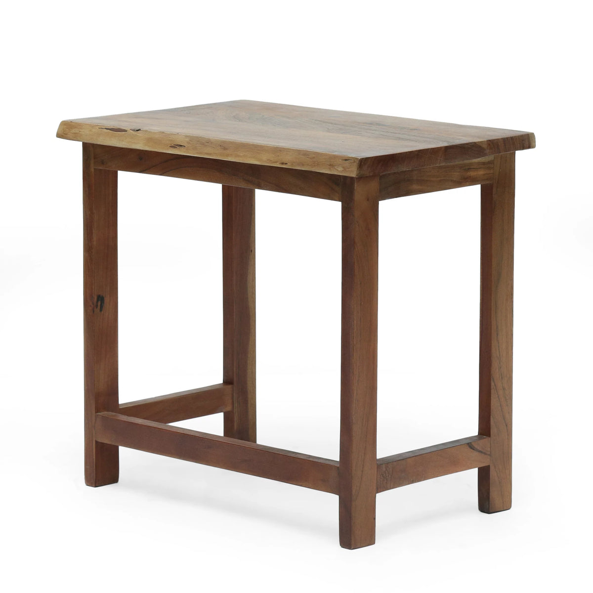 Acacia Wood Nesting Coffee Table, 3 Piece, Walnut J9034