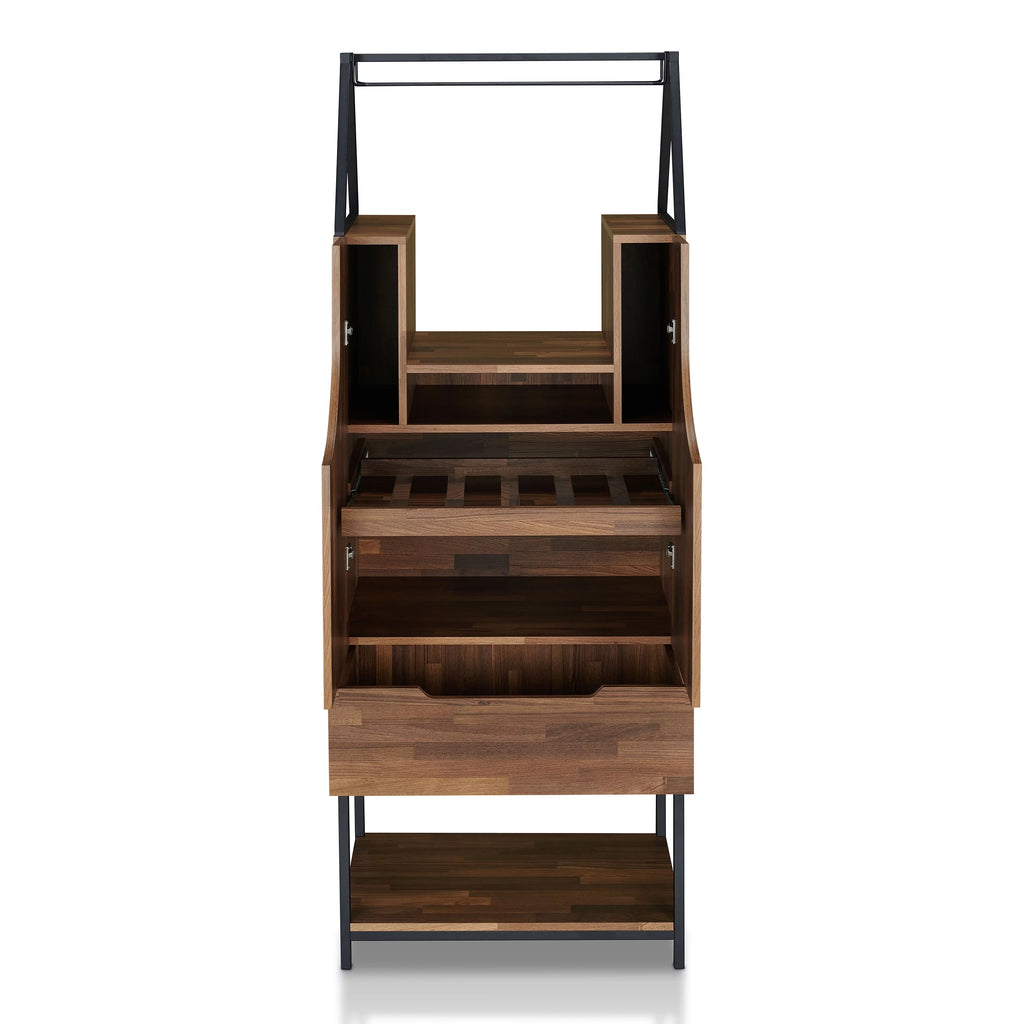 Light Hickory Wine Cabinet T298997