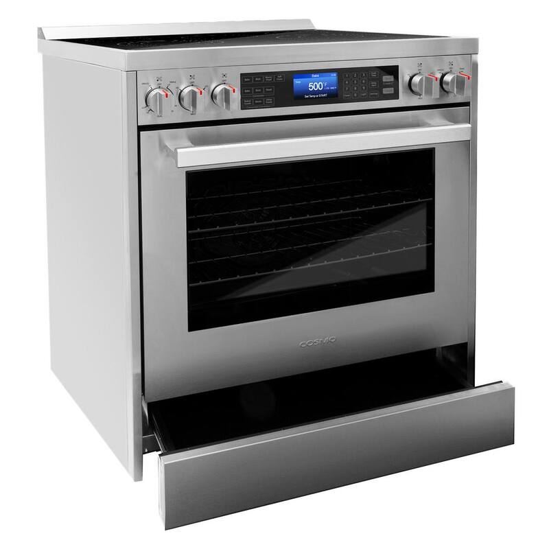 30 in. 5 Burner Electric Range with Convection Oven D437447