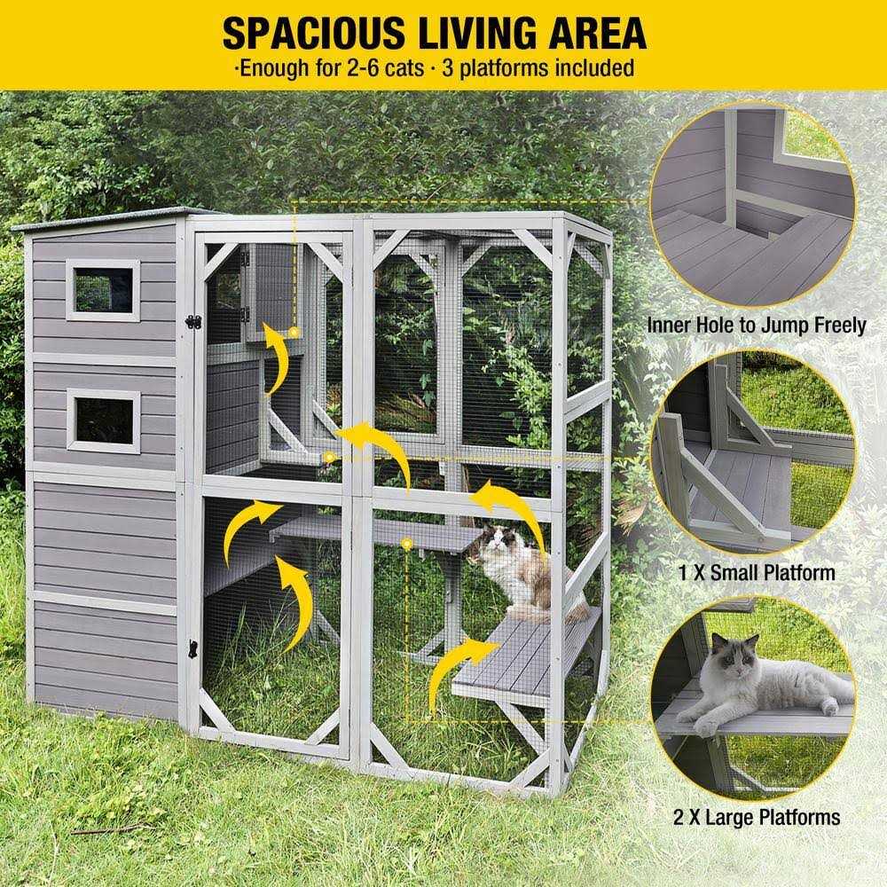 Outdoor Cat Enclosure F672682