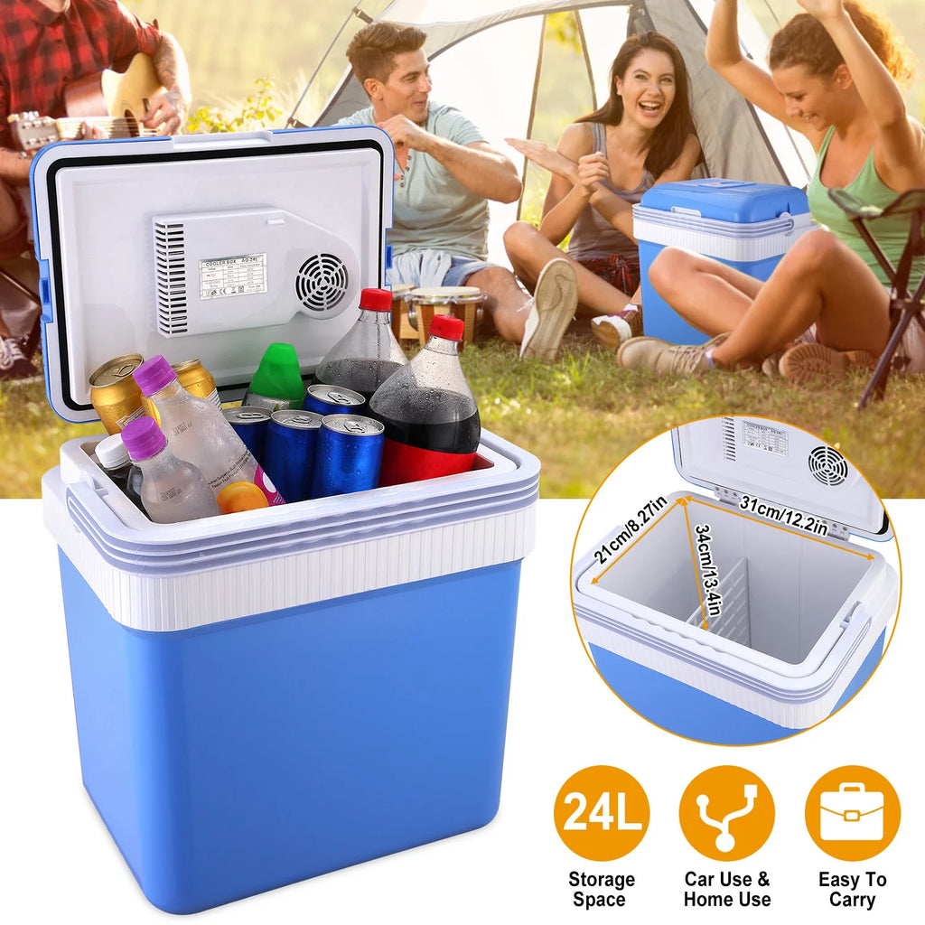 24L Portable Car Cooler 12V Refrigerator I560