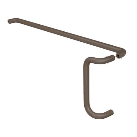 Dark Bronze Push and Offset Pull Set for 36 inch Door V845382