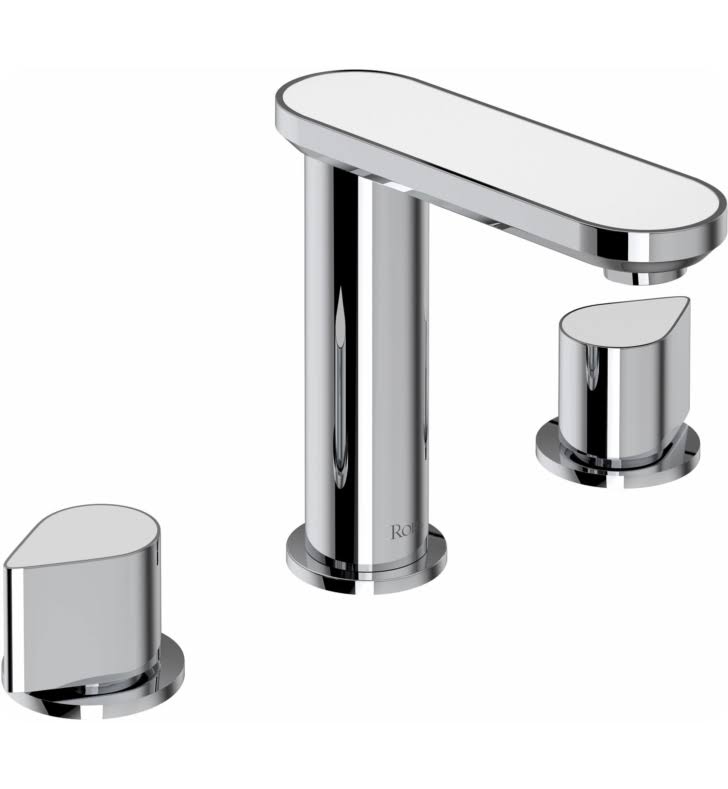 Polished Chrome Widespread Lavatory Faucet with Lever Handles R6429