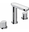 Polished Chrome Widespread Lavatory Faucet with Lever Handles R6429