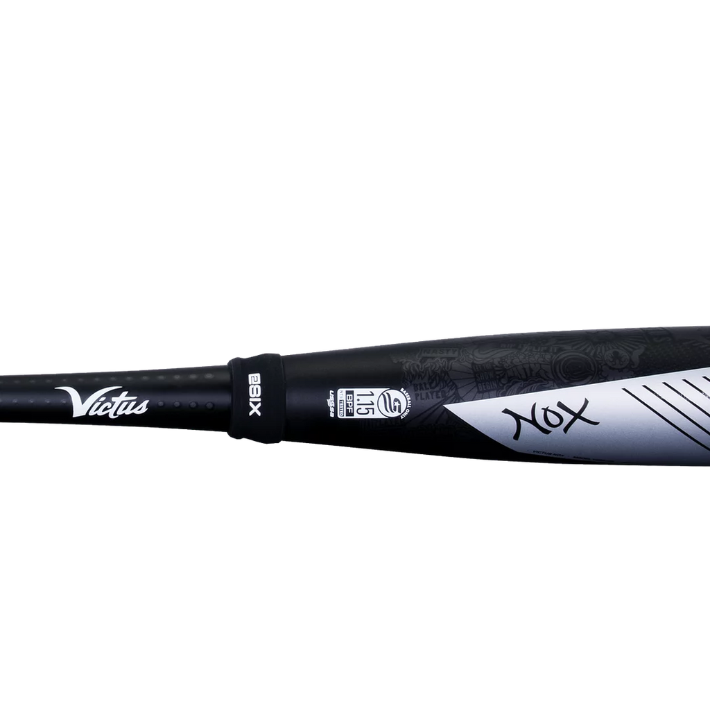 Two Piece Hybrid USSSA Baseball Bat -8 28"/20oz Black/Silver H87523