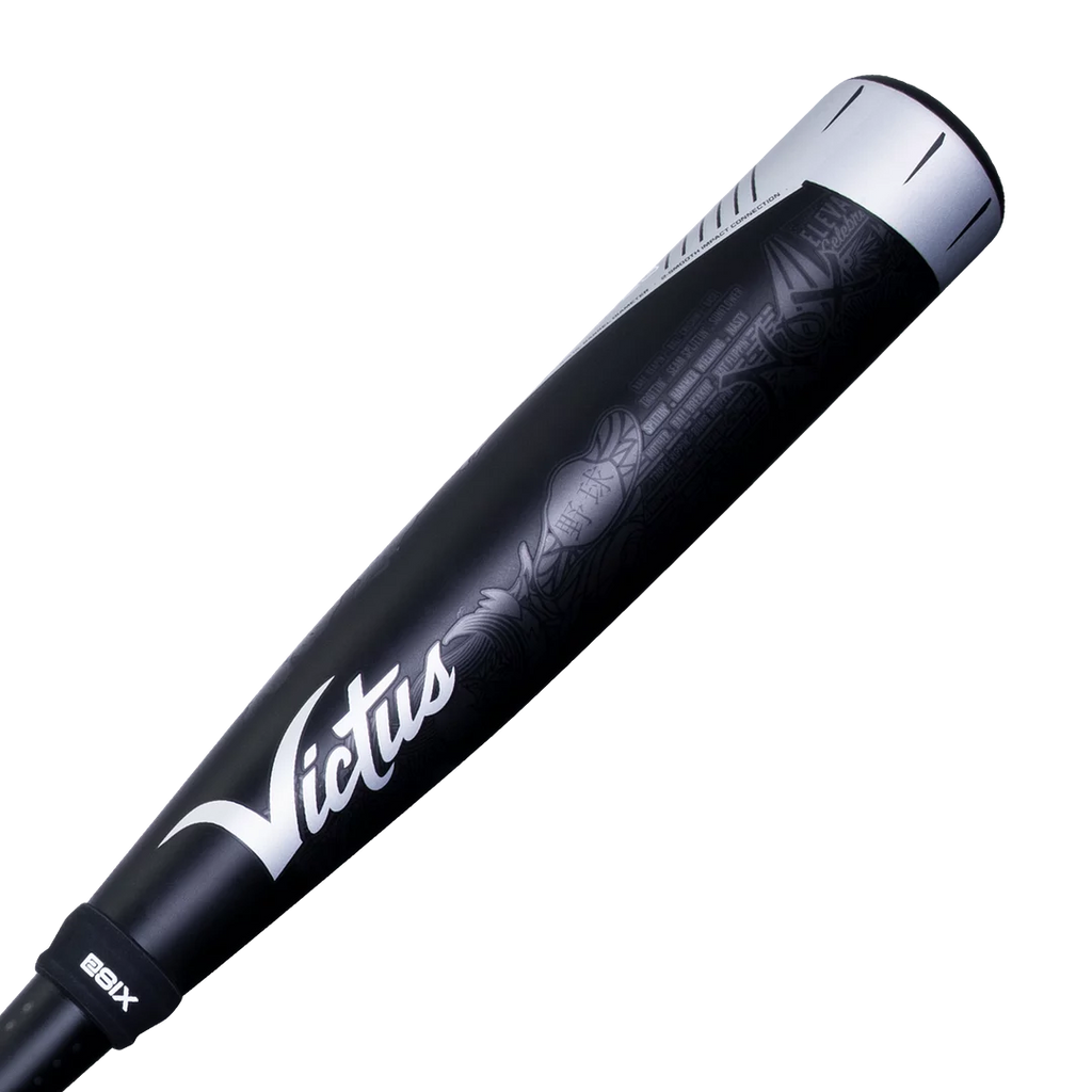 Two Piece Hybrid USSSA Baseball Bat -8 28"/20oz Black/Silver H87523