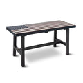 Wooden American Flag Patio Bench X296