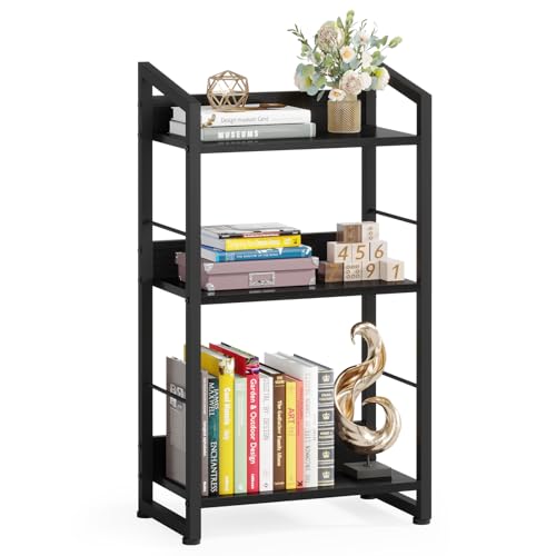 3-Tier Wood Metal Bookshelf W5925
