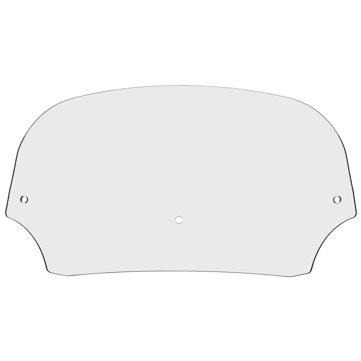 Clear 7 Inch Batwing Fairing Windshield I208