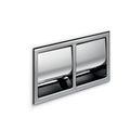 Polished Stainless Steel Recessed Spring-Loaded Toilet Paper Holder T481995
