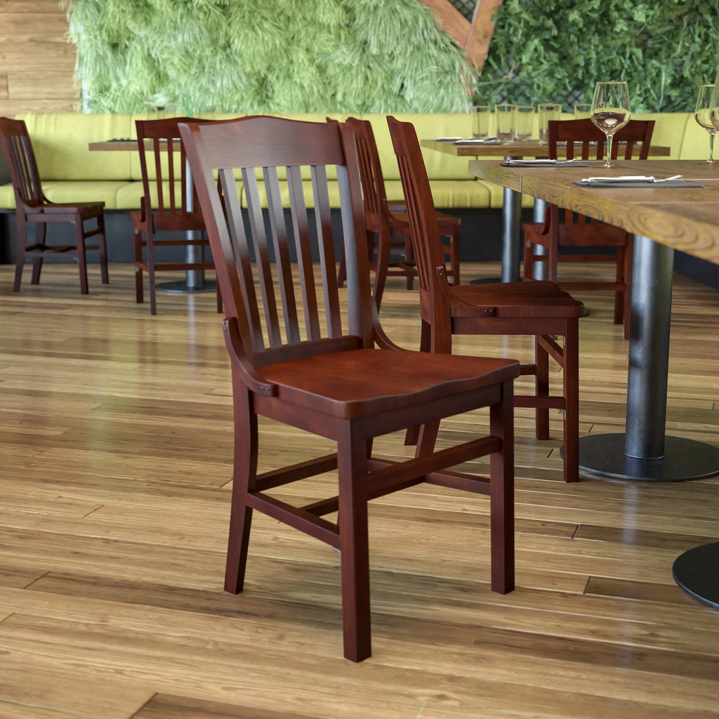 Mahogany Wood Chair S243