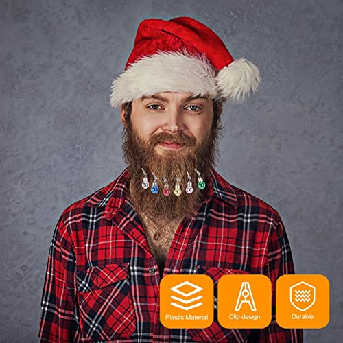 24pcs Christmas Beard Clips G5302