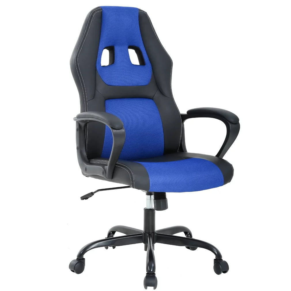 Blue Ergonomic Office Chair with Lumbar Support Q87221