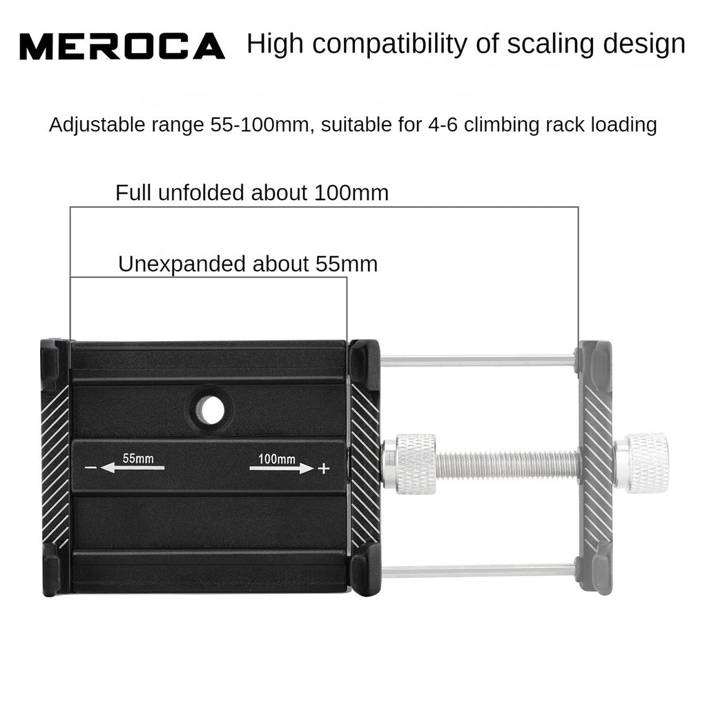 Black Metal Mobile Phone Holder for Motorcycle Scooter M9881
