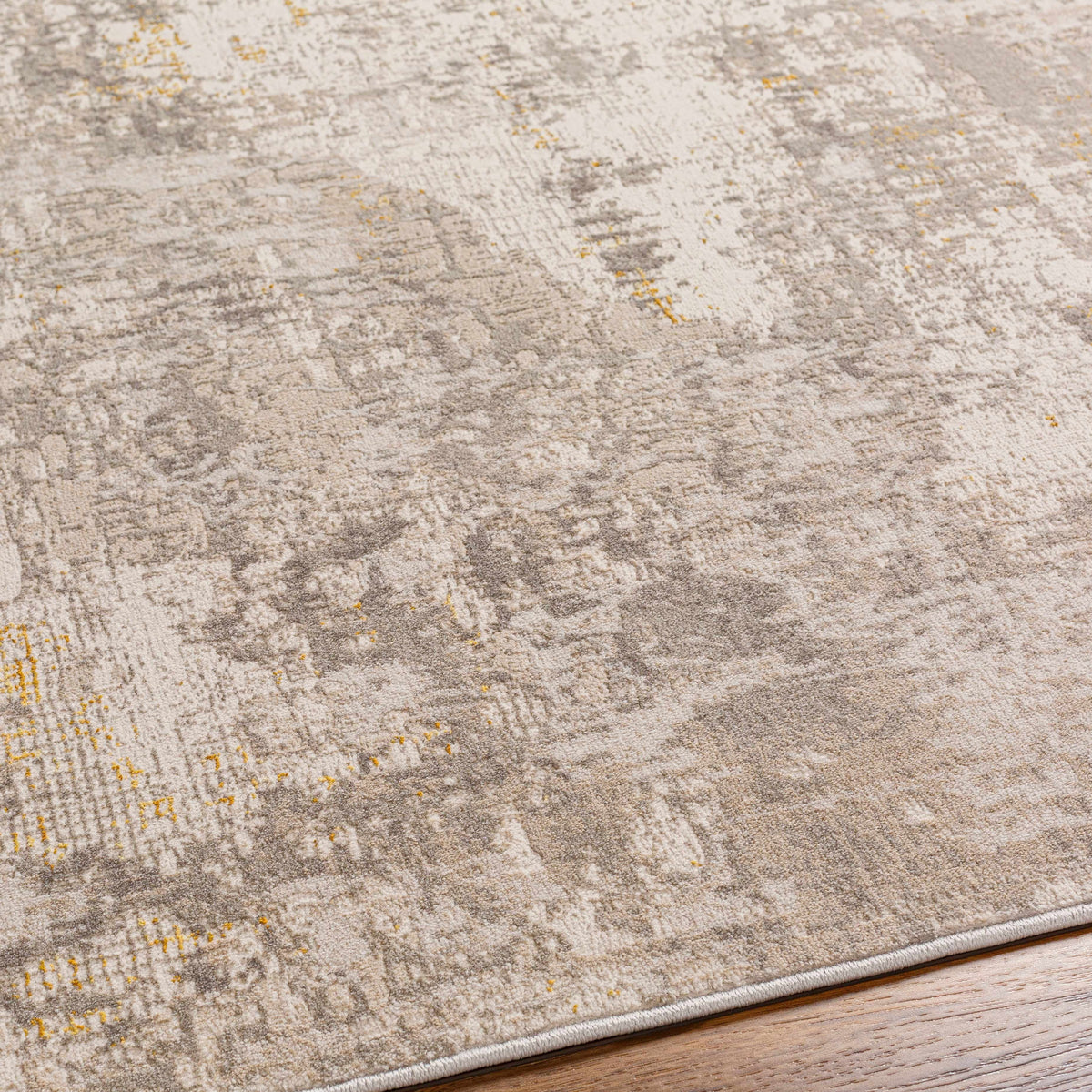 Multi Gray Brown 9'2" x 12' Area Rug M3125