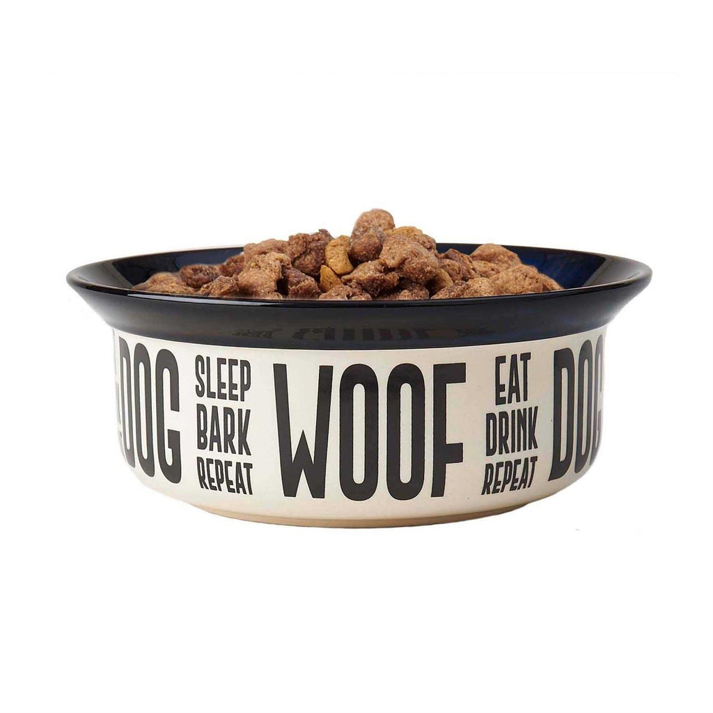 Stoneware Dog Bowl G120