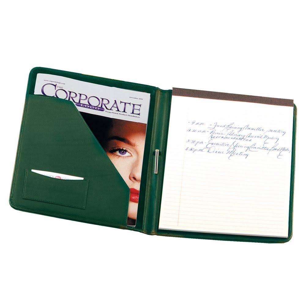 Green Writing Padfolio E311319