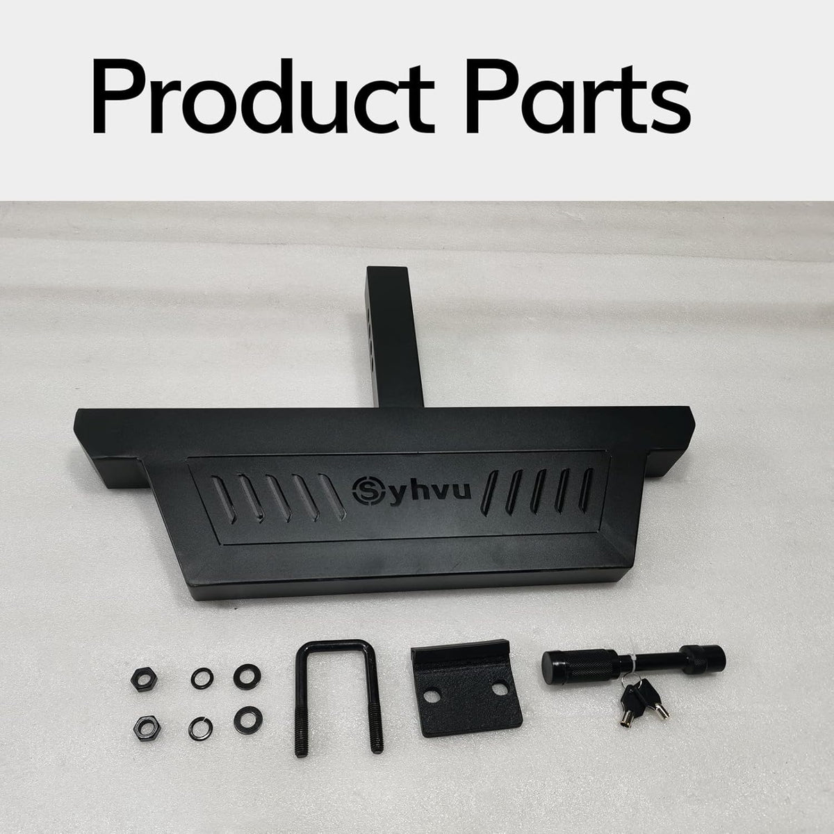 Matte Black Hitch Steps for 2'' Towing Receiver Y97442