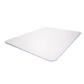 Heavy-Duty Chair Mat for Hard Floors and Carpets, 35x22W x 47x22D, Clear I750449