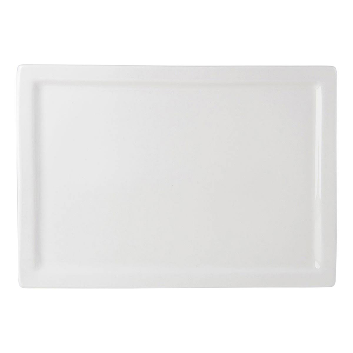 Pearl White China Plate M18066