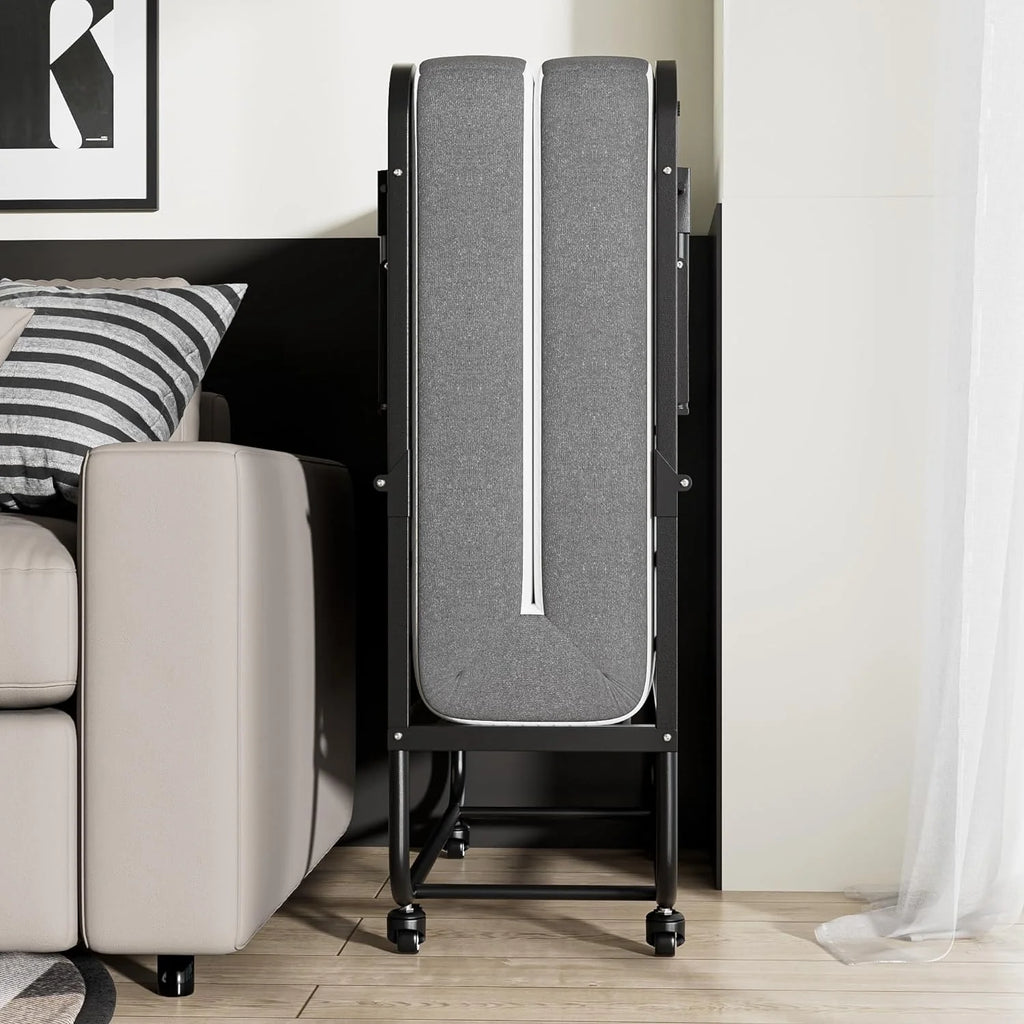 Folding Bed with 5" Memory Foam Mattress E768006