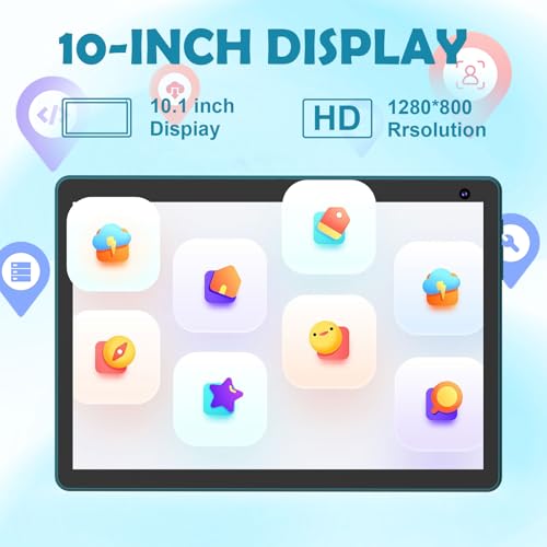 Black 10 inch Android Tablet with Keyboard Case Mouse Stylus T11917