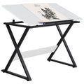 White Adjustable Drafting Table D921663
