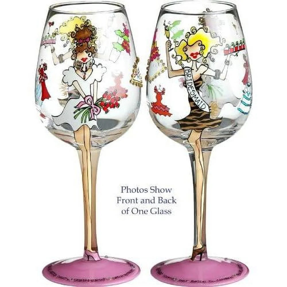 Handpainted Wine Glass N986268