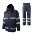 High Visibility Reflective Waterproof Hooded Raincoat XXL N747