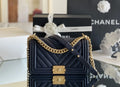 Dark Blue Handbag T7255
