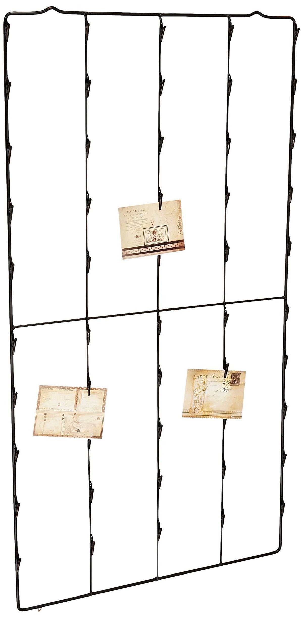 Metal Photo/Card Holder with 3 Postcards K209