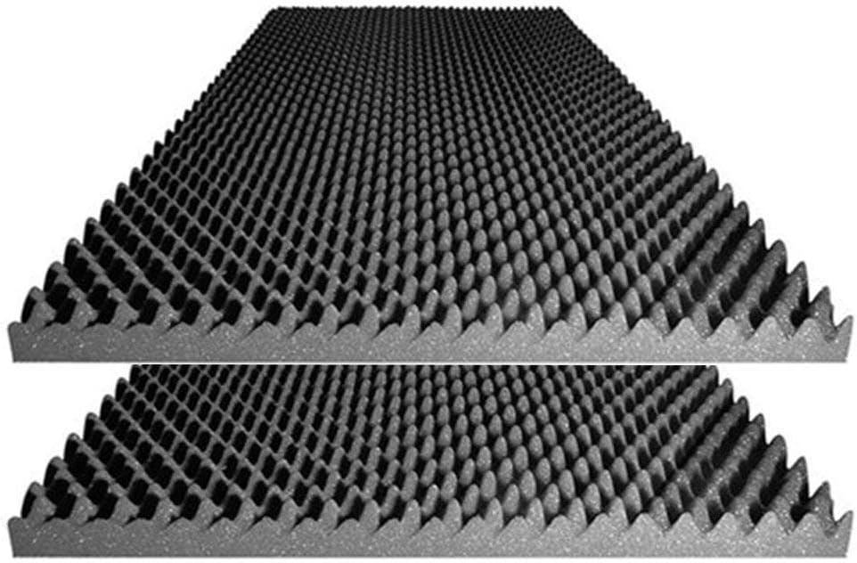 Acoustic Foam Egg Crate Panel 48" X 24" X 2.5" (2 Pack) K63128